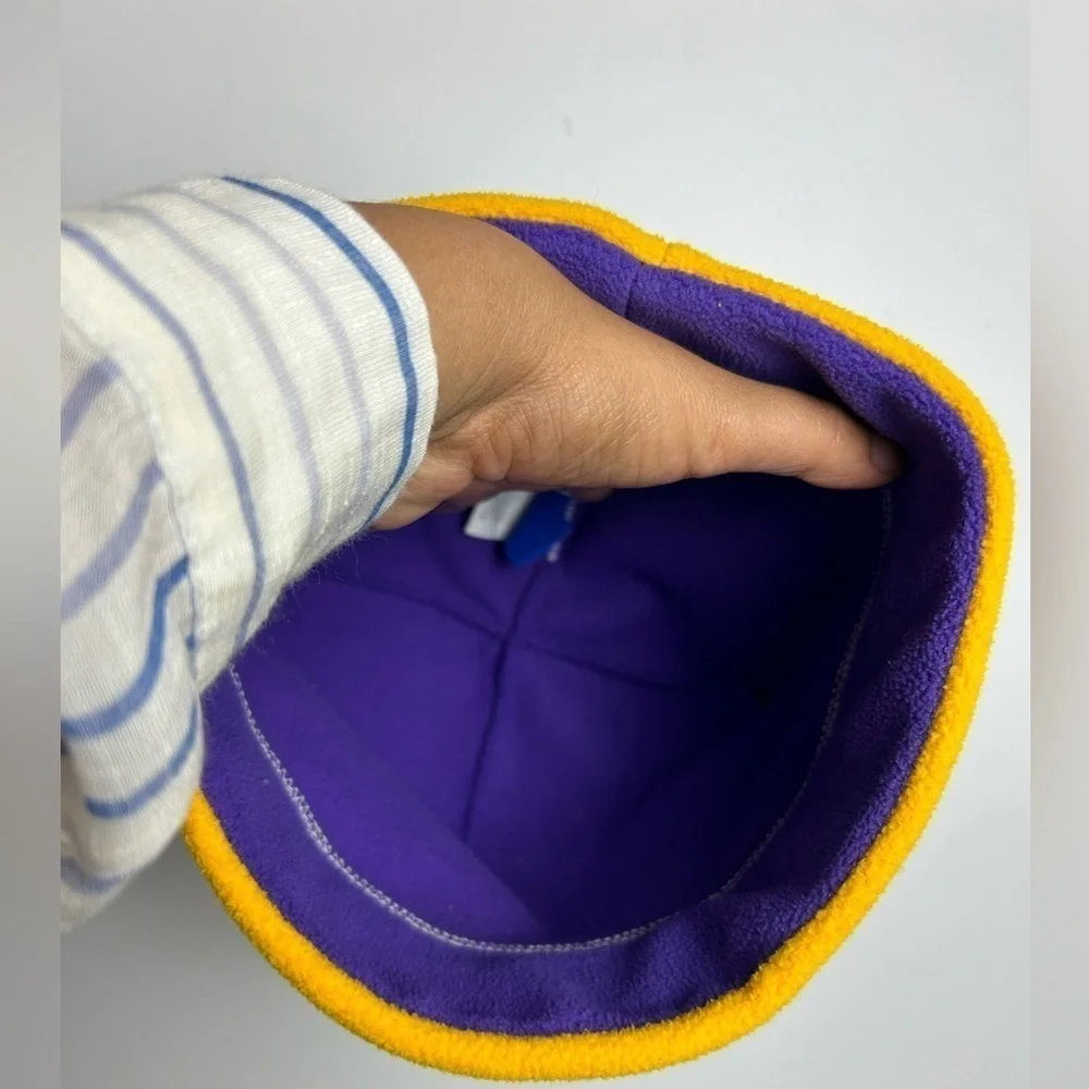 NFL VIKIGS NFL Beanie Hat Cozy winter one size purple yellow‎